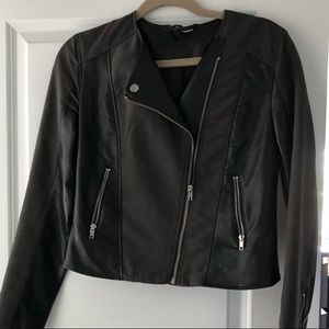 H&M leather jacket